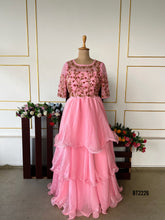 Load image into Gallery viewer, BT2226 Blush Pink Elegance Gown – A Fairy Tale Look for Moms 💖✨

