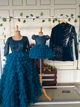 Load image into Gallery viewer, BT2203 Teal Family Combo: Dazzle Together in Style 💙✨
