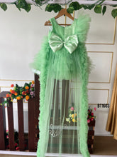 Load image into Gallery viewer, BT1603 Long Tail Pastel Birthday Party Wears For Baby Girls

