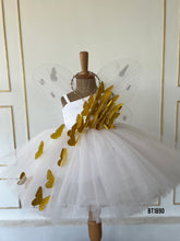 Load image into Gallery viewer, BT1890 Golden Flutter - Angelic Party Frock
