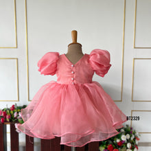Load image into Gallery viewer, BT2329 ✨Princess Blossom Party Dress – A Magical Celebration Outfit for Your Little Star!✨
