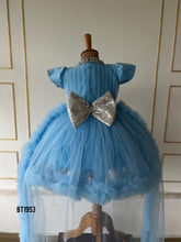 Load image into Gallery viewer, BT1953 Enchanting Blue Baby Dress
