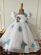 Load image into Gallery viewer, BT2175 Frozen Inspired Snow Princess Gown ❄️👑
