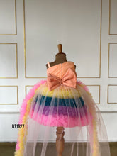Load image into Gallery viewer, BT1927 Vibrant Rainbow Baby Dress – Perfect for Celebrations
