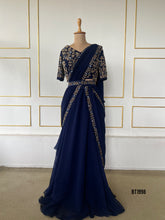 Load image into Gallery viewer, BT1998 🌟 Regal Family Combo – Embroidered Elegance for Moms &amp; Dads 💙🦁
