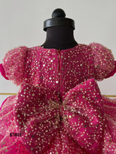 Load image into Gallery viewer, BT1633 Bling Party Wear Frock For Baby Girls
