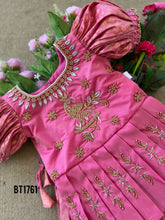 Load image into Gallery viewer, BT1761 Regal Rose Embroidered Elegance Dress for Little Ladies
