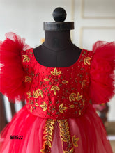 Load image into Gallery viewer, BT1522 Twinkle in Red – Baby&#39;s Festive Party Dress
