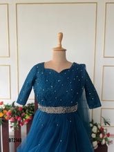 Load image into Gallery viewer, BT2148 Mommy &amp; Me Enchanting Teal Duo for Magical Celebrations 🌟💙

