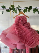 Load image into Gallery viewer, BT1616 Luxury Multiple Layered Birthday Party Wear Frock For Baby Girls
