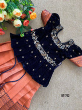 Load image into Gallery viewer, BT1762 Midnight Majesty Velvet Dress - Twilight Elegance Collection
