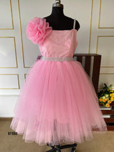 Load image into Gallery viewer, BT1589 Petite Rose - Pink Pearl-Embellished Dress

