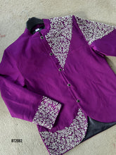 Load image into Gallery viewer, BT2082 💜 Regal Purple Boys Party Wear Sherwani: Elegance for Every Occasion 🎉
