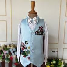 Load image into Gallery viewer, BT2239 🎮 Mario Theme Blazer Set – Power Up His Party Look! 🏁✨
