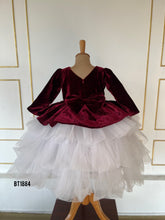 Load image into Gallery viewer, BT1884 Velvet Jewel Frolic Dress - Majestic Spark
