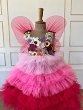 Load image into Gallery viewer, BT1830 Enchanted Garden Flutter Dress – Let Imagination Bloom!
