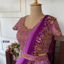 Load image into Gallery viewer, BT2339 👑 Royal Purple Family Twinning Set – A Celebration in Style 💜✨
