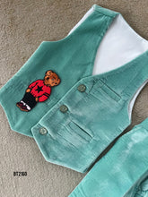 Load image into Gallery viewer, BT2160 Charming Mint Green Party Wear Suit for Little Gentlemen 🌟🧸
