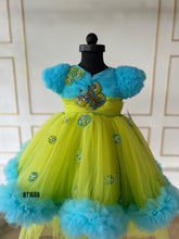 Load image into Gallery viewer, BT1688 Enchanted Garden Princess Baby Party Dress
