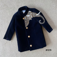 Load image into Gallery viewer, BT2270 Majestic Elephant Embroidery Suit – A Royal Statement for Your Little King! 👑✨
