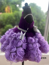 Load image into Gallery viewer, BT1579 Regal Lilac Rose Dress - A Fairytale in Purple!

