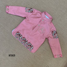 Load image into Gallery viewer, BT2665 Pink Elephant Embroidery Kurta Dhoti Set for Baby Boy | Luxury Birthday &amp; Traditional Outfit
