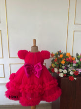 Load image into Gallery viewer, BT2043 🎀 &quot;Royal Ruby Celebration Dress&quot; 💫
