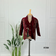 Load image into Gallery viewer, BT2500 Ocean Theme Baby Boy Blazer | Royal Party Wear for Birthdays &amp; Weddings
