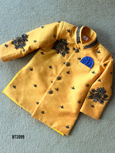 Load image into Gallery viewer, BT2099 Boys Regal Sunshine Party Wear Sherwani Set 🌞✨
