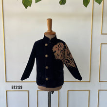 Load image into Gallery viewer, BT2129 Golden Bloom Party Wear Jacket for Boys ✨🌟
