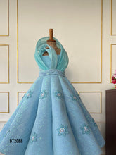 Load image into Gallery viewer, BT2088 ❄️ Ice Princess: Sparkle in Blue Elegance ❄️
