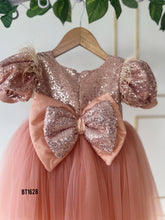 Load image into Gallery viewer, BT1628 Sequins Birthday Party Wear Frock For Baby Girls
