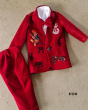 Load image into Gallery viewer, BT2246 🎶 Rockstar Music Theme Party Blazer – Let Him Steal the Spotlight! 🔥🎤

