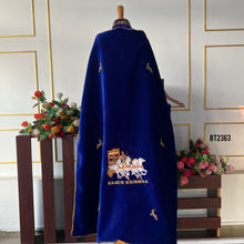 Load image into Gallery viewer, Bt2363 Royal Blue Prince Coat with Cape – Boys Birthday &amp; Wedding Outfit

