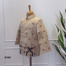 Load image into Gallery viewer, ✨ BT2467 Royal Crown Baby Boy Jodhpuri Suit
