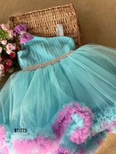 Load image into Gallery viewer, BT1773 Enchanted Garden Princess Dress - Aquamarine Dream
