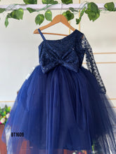 Load image into Gallery viewer, BT1609 Midnight Blue Elegance Gown
