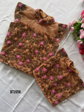 Load image into Gallery viewer, BT2056 🌸 Floral Charm Festive Outfit for Little Stars 🌸
