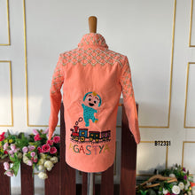 Load image into Gallery viewer, BT2331 🚂 Little Explorer’s Theme Royal Suit – A Magical Journey Awaits! 🎩✨
