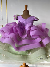 Load image into Gallery viewer, BT1983 Lavender Garden: A Whimsical Dress for Fairytale Celebrations
