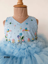 Load image into Gallery viewer, BT2003 ✨Fairy Dream Blue Dress for Your Little Princess! 💙👑
