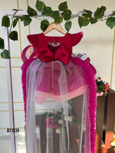 Load image into Gallery viewer, BT1539 Luxury Hand Work Bouncy Party Wear With Trail
