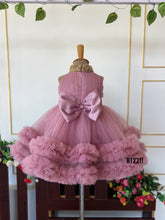 Load image into Gallery viewer, BT2211  Rose Pink Princess Dress with Golden Glam ✨👑
