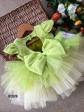 Load image into Gallery viewer, BT2078 🍏 Lime Love: A Playful Dress for Cherished Moments 🎈
