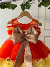 Load image into Gallery viewer, BT1635 Multi Colour Birthday Party Wear Frock  For Baby Girls
