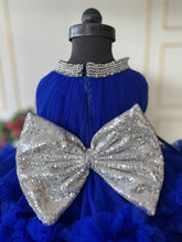Load image into Gallery viewer, BT1553 Ruffle Halter Neck Birthday Frock

