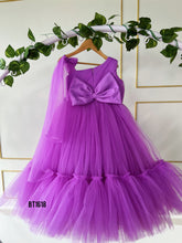 Load image into Gallery viewer, BT1618 Butterfly Whispers - Purple Sequined Party Gown
