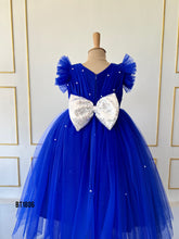 Load image into Gallery viewer, BT1806 Sapphire Flutter: Enchanting Blue Butterfly Princess Gown
