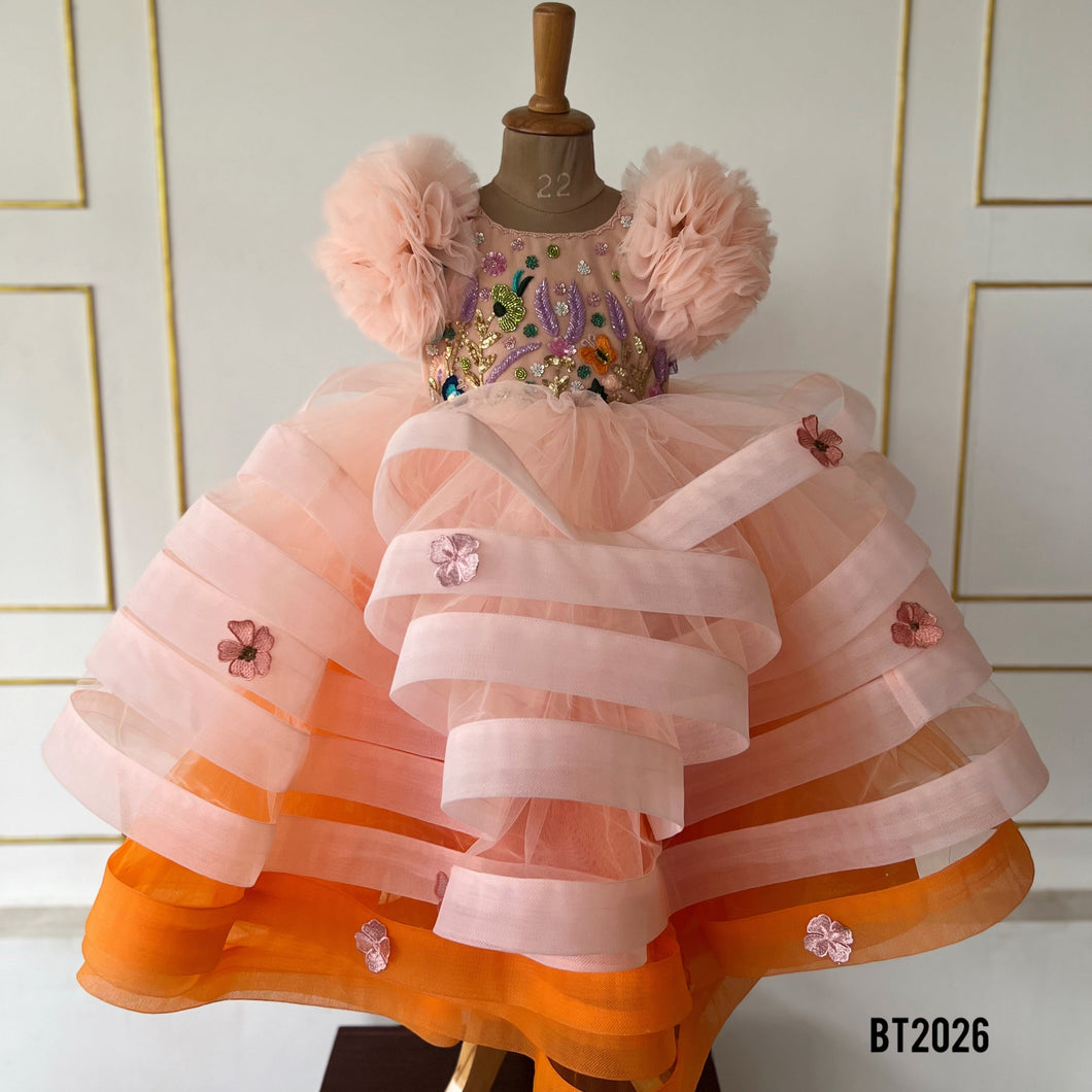 BT2026 ✨ Enchanted Blush Dream Dress for Little Princesses! 👑