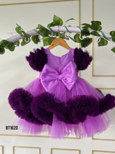 Load image into Gallery viewer, BT1620 Purple Petal Princess Dress - Bloom in Enchantment!
